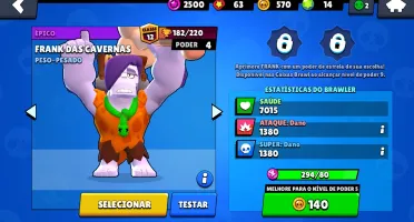 Brawl Stars Conta 4k TOP Skin Corvo Fenix