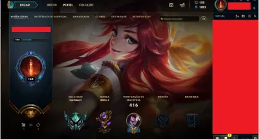 Conta LOL 198 Skins (5 edição de prestígio) Plat 4