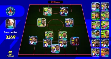 Conta Efootball Mobile + Pack França