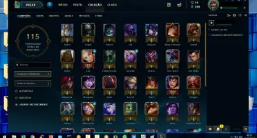 LOL - LEVEL 61 - UNRANKED SEASON 7 - PRATA 1 SEASON 8