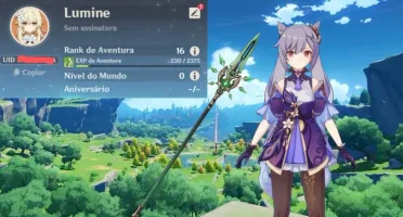 AR 16 Keqing + Lança de Jade Primitiva + garantido