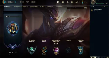 Conta LOL Platina