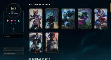 Conta League of Legends de 2015
