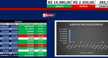 Planilha Excel Para Controle Financeiro Simples