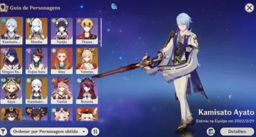Conta Genshin Imapct, AR58, 15 personagens 5* e 5 armas 5*