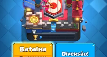 Conta Clash Royale 5000 troféus, 200k de ouro com mega bau!!
