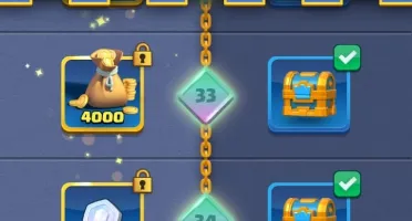 Conta Clash Royale 5000 troféus, 200k de ouro com mega bau!!