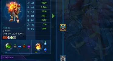 Conta Ladmo Omegamon Midgame