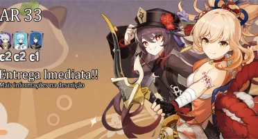 AR 33 Hutao / Yoimiya / Sayu e muito a explorar!!