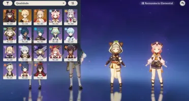 AR 33 Hutao / Yoimiya / Sayu e muito a explorar!!