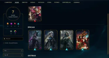 Conta com 1920 RP / Gold 1 / 50% de WR