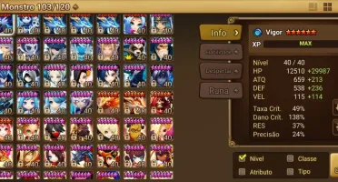 CONTA GLOBAL SUMMONER WARS!
