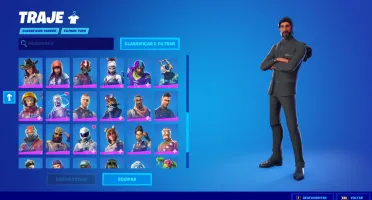 Conta Fortnite com skins raras e Galaxy e John Wick