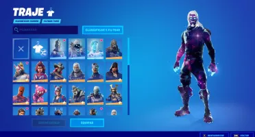 Conta Fortnite com skins raras e Galaxy e John Wick