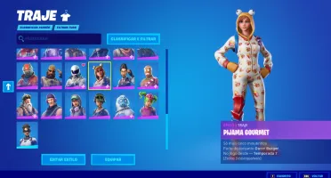 Conta Fortnite com skins raras e Galaxy e John Wick