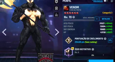 Conta Marvel future Fight