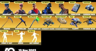 Conta Fortnite, Travis Scott, Minty
