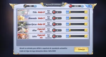 SAINT SEIYA AWAKENING - COM 1300 GEMAS AVANÇADAS E LIVROS