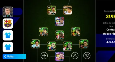 Conta efootball mobile