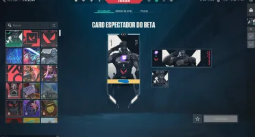 2X Contas De Valorant Com Card Beta