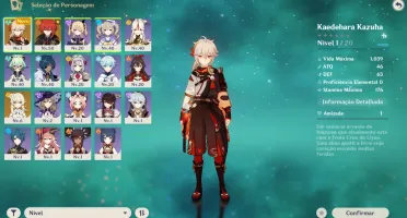 ✅ CONTA GENSHIN KAZUHA + DILUC ✅