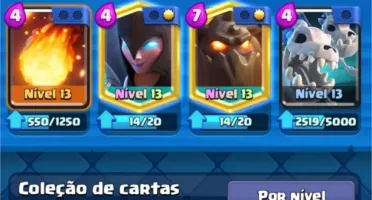 Clash royale nv14 103/106 cartas