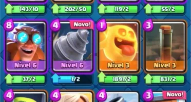 Clash royale nv14 103/106 cartas