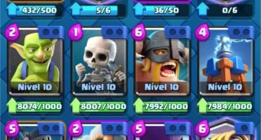 Clash royale nv14 103/106 cartas