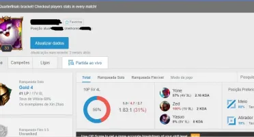 Conta LOL smurf gold 4 sem email confirmado