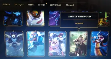Conta League of legends ouro 4