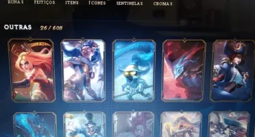 Conta League of legends ouro 4
