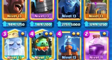 Conta clash royale lvl 13 + Troca nick + 800gemas