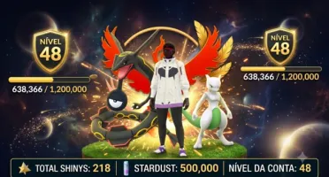 Conta De Pokemon Go Level 48!!!