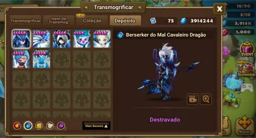 CONTA C1 SUMMONERS WAR