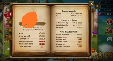 CONTA C1 SUMMONERS WAR