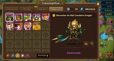 CONTA C1 SUMMONERS WAR