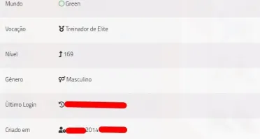 Vendo conta OtPokémon lvl 169 + melhor shiny p/ up