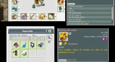 Conta de Wakfu com 3 chars 200