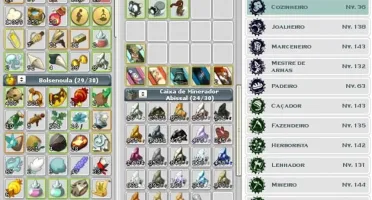 Conta de Wakfu com 3 chars 200