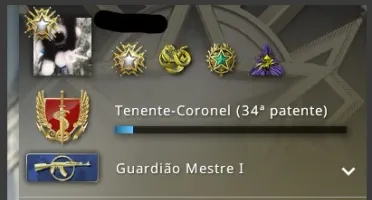 conta steam, nivel 51, 78, csgo prime medalha de 2019