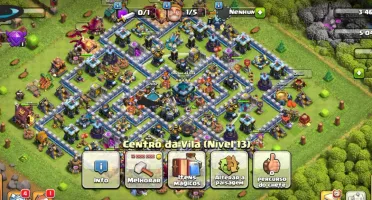 Conta Clash Of Clans Cv 13