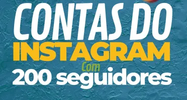 conta do instagram com 200 seguidores - acesso email + senha