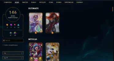 CONTA DE LOL COM 1300$ INVESTIDOS