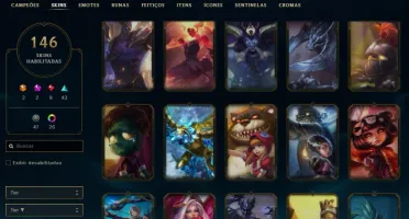 CONTA DE LOL COM 1300$ INVESTIDOS