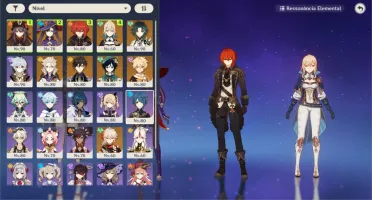 Ark 56 10 personagens 5* 4 armas 5*!