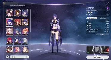 Honkai Star Rail- Archeron (cone s2) + Sparkle + Aventurine