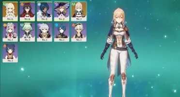 Conta Genshin Impact Ar7 - Jean + 10 personagens
