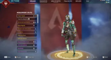 Conta Apex legends lv464 /herança wraith