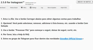 GrowBot Automator - Versão 2.5.0