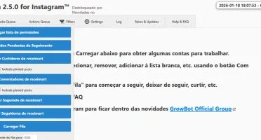 GrowBot Automator - Versão 2.5.0